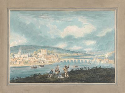 Rochester, Kent - vom Norden von Thomas Girtin